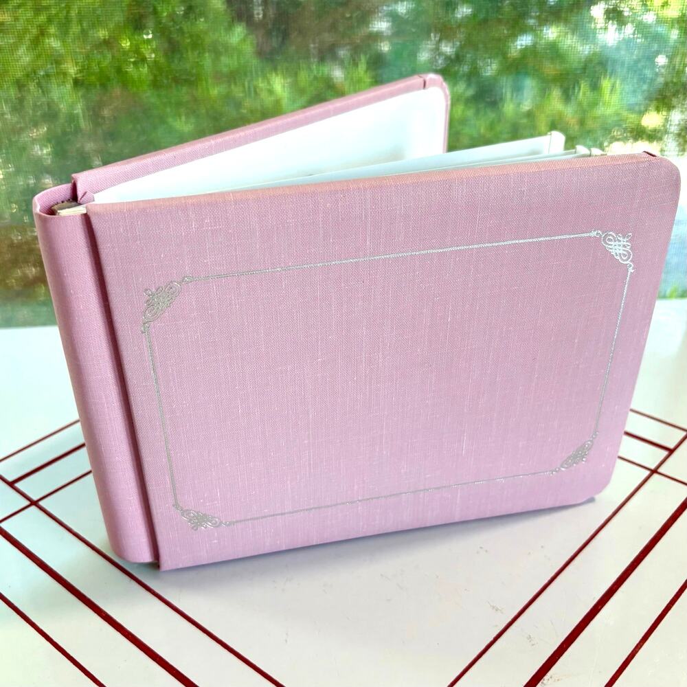 Creative Memories Pink Scrapbook Album Small Blank Memory Book 6x8